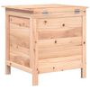 vidaXL Garden Storage Box 50x49x56.5 cm Solid Wood Fir