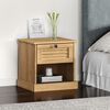vidaXL Bedside Cabinet VIGO 42x35x42 cm Solid Wood Pine
