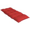 vidaXL Highback Chair Cushions 6 pcs Red Oxford Fabric