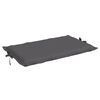 vidaXL Sun Lounger Cushion Anthracite 186x58x4cm Oxford Fabric