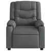vidaXL Electric Massage Recliner Chair Dark Grey Fabric