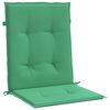 vidaXL Garden Lowback Chair Cushions 2 pcs Green 100x50x3 cm Oxford Fabric