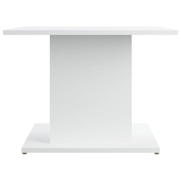 vidaXL Coffee Table White 55.5x55.5x40 cm Engineered Wood