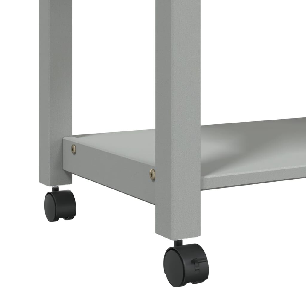 vidaXL Kitchen Trolley MONZA 84x40x90 cm Solid Wood Pine