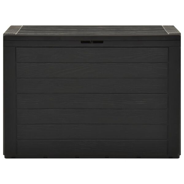 vidaXL Garden Storage Box Anthracite 78x44x55 cm