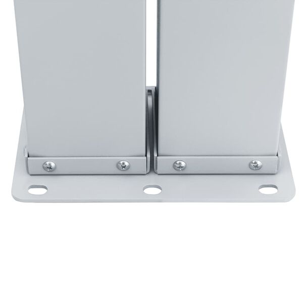 vidaXL Retractable Side Awning Anthracite 100x1000 cm