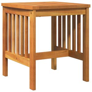 vidaXL Side Table Brown Solid Acacia wood