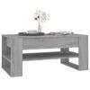 vidaXL Coffee Table Grey Sonoma 102x55x45 cm Engineered Wood