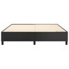 vidaXL Bed Frame without Mattress Black California King Faux Leather (US Only)
