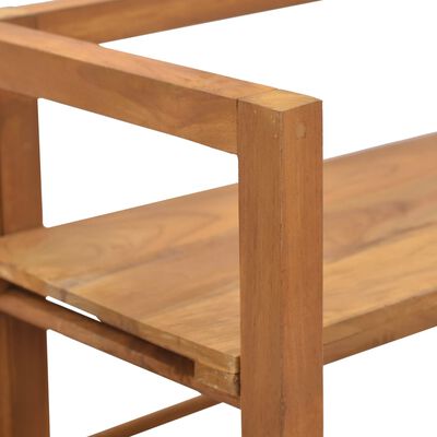 vidaXL Shelving Unit 60x30x120 cm Solid Teak Wood