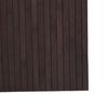 vidaXL Room Divider Dark Brown 165x400 cm Bamboo
