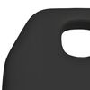 vidaXL Massage Table Black 180x62x(87-112) cm
