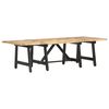 vidaXL Extendable Coffee Table 160x70x45 cm Solid Mango Wood