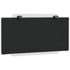 vidaXL Headboard Cushion "Zadar" White and Black 100 cm Faux Leather