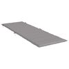 vidaXL Sun Lounger Cushion Grey 186x58x4cm Oxford Fabric