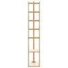 vidaXL Coat Stand with Hooks and Shelves 38.5x30x156 cm Bamboo
