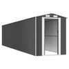 vidaXL Garden Shed Anthracite 192x938x223 cm Galvanised Steel