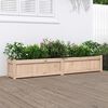 vidaXL Garden Planter 180x31x31 cm Solid Wood Pine