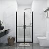 vidaXL Shower Door Clear ESG (93-96)x190 cm