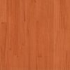 vidaXL Garden Sofas Armless 3 pcs Wax Brown 70x70x67 cm Solid Wood Pine
