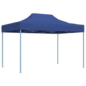 vidaXL Professional Folding Party Tent 3x4 m Steel Blue