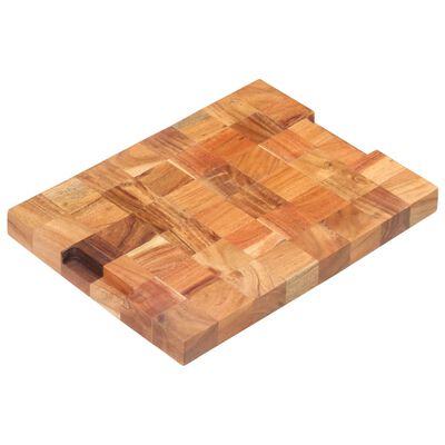 vidaXL Chopping Board 40x30x3.8 cm Solid Acacia Wood