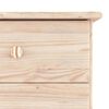 vidaXL Bedside Cabinet ALTA 41x35x41 cm Solid Wood Pine