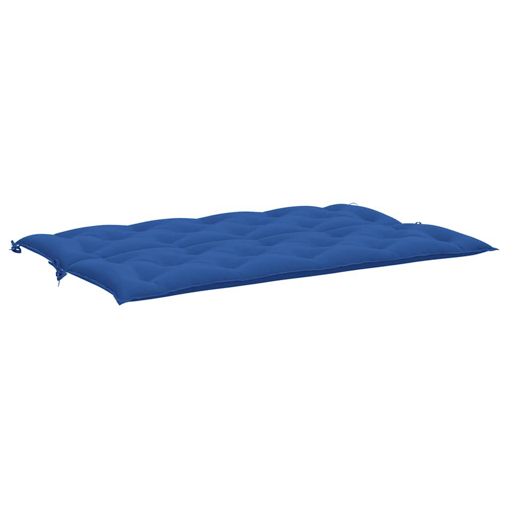 vidaXL Garden Bench Cushion Blue 150x(50+50)x7cm Oxford Fabric