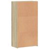 vidaXL File Cabinet Sonoma Oak 60x32x115 cm Engineered Wood