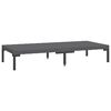 vidaXL 9 Piece Garden Lounge Set with Cushions Poly Rattan Dark Grey
