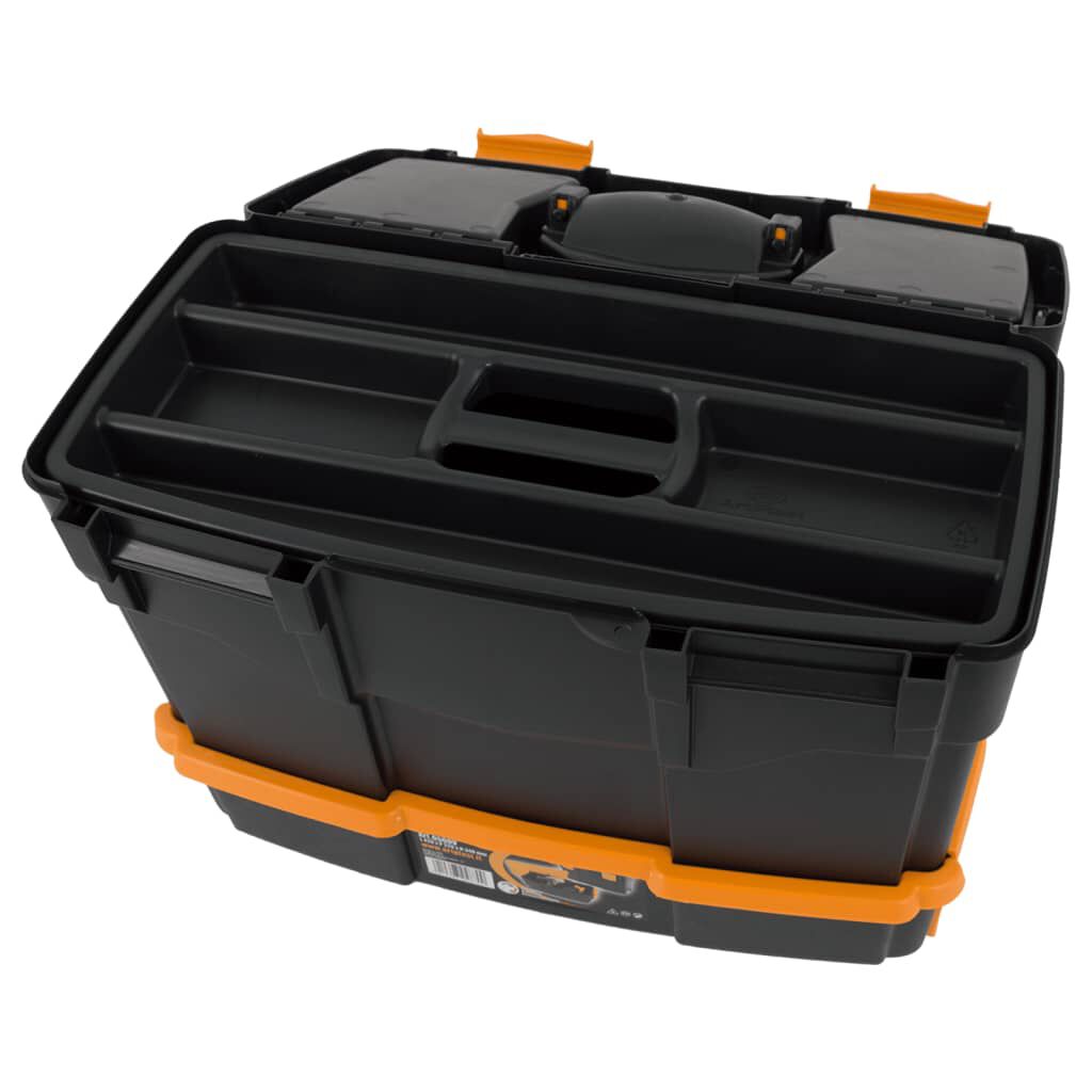 vidaXL Tool Box 420x220x340 mm PP