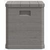 vidaXL Garden Storage Box 90 L Brown