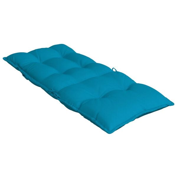 vidaXL Highback Chair Cushions 6 pcs Light Blue Oxford Fabric