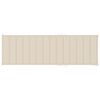 vidaXL Folding Sun Lounger with Cushion Solid Acacia Wood