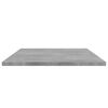 vidaXL Bookshelf Boards 4 pcs Concrete Grey 100x40x1.5 cm Engineered Wood