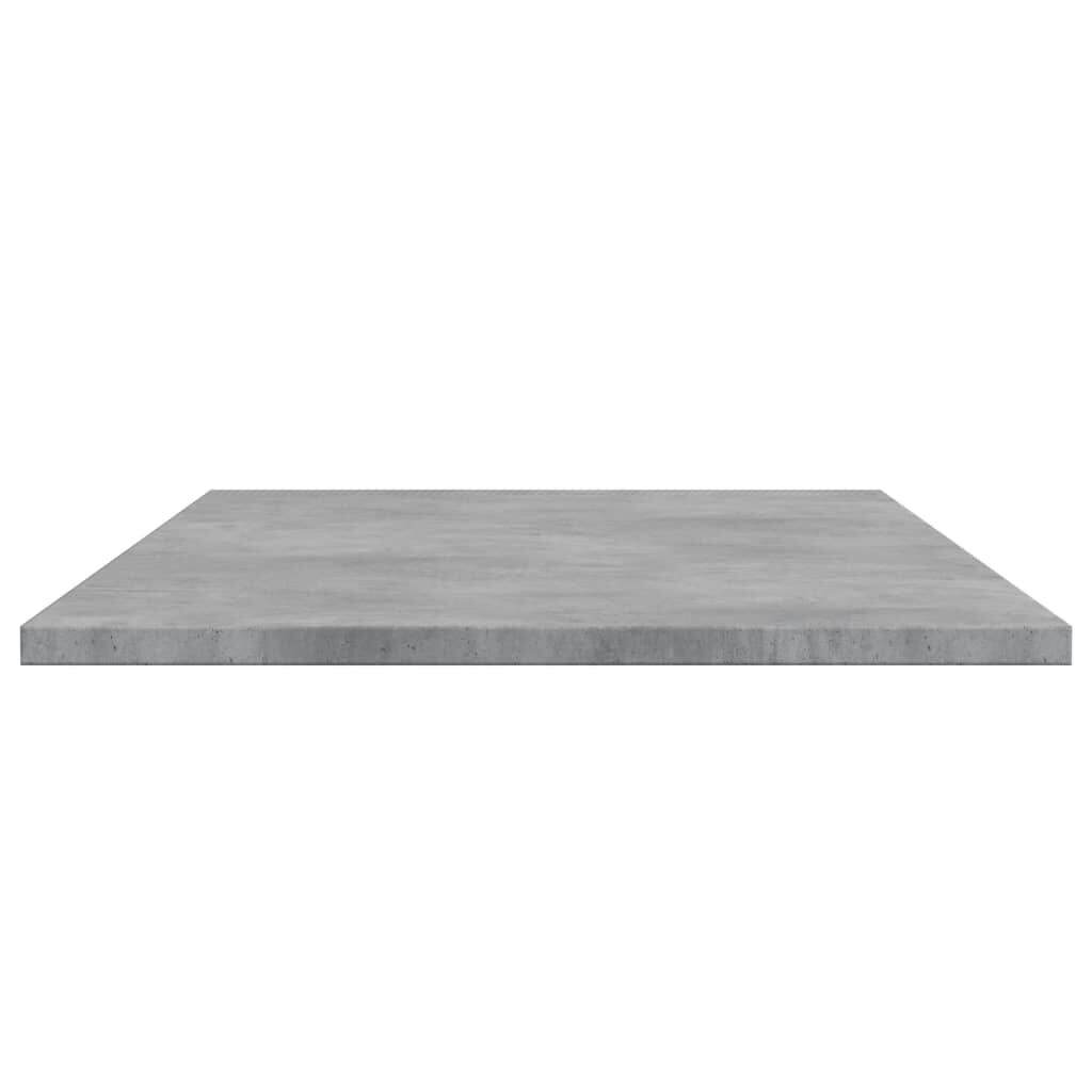 vidaXL Bookshelf Boards 4 pcs Concrete Grey 100x40x1.5 cm Engineered Wood