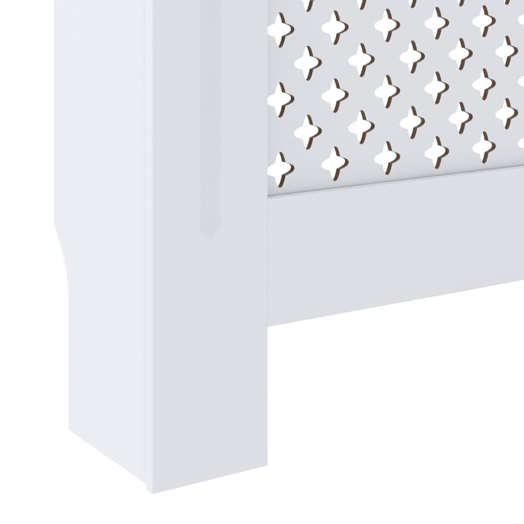 vidaXL MDF Radiator Cover White 78 cm