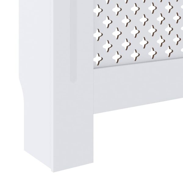 vidaXL MDF Radiator Cover White 78 cm