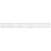 vidaXL Gabion Wall with Covers Galvanised Steel 600x30x50 cm