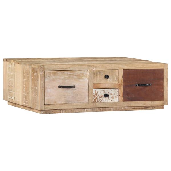 vidaXL Coffee Table 90x60x30 cm Solid Mango Wood