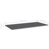 vidaXL Bookshelf Boards 4 pcs High Gloss Grey 100x50x1.5 cm Engineered Wood