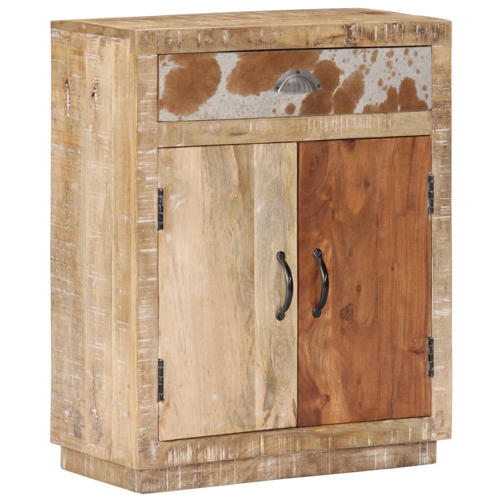 vidaXL Sideboard 60x30x75 cm Solid Mango Wood