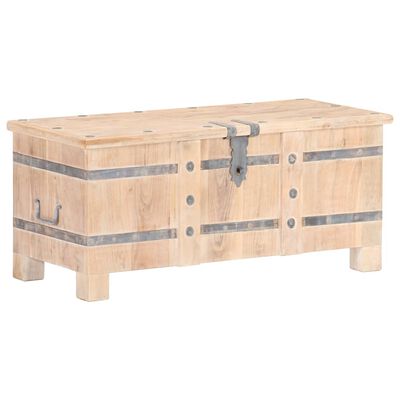 vidaXL Chest 90x40x40 cm Solid Acacia Wood