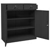 vidaXL Office Cabinet Anthracite 90x40x102 cm Steel