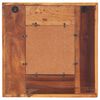 vidaXL Mirror with Buddha Cladding 50x50 cm Solid Reclaimed Wood