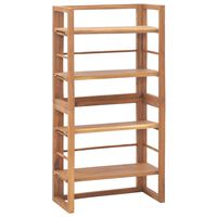 vidaXL Shelving Unit 60x30x120 cm Solid Teak Wood