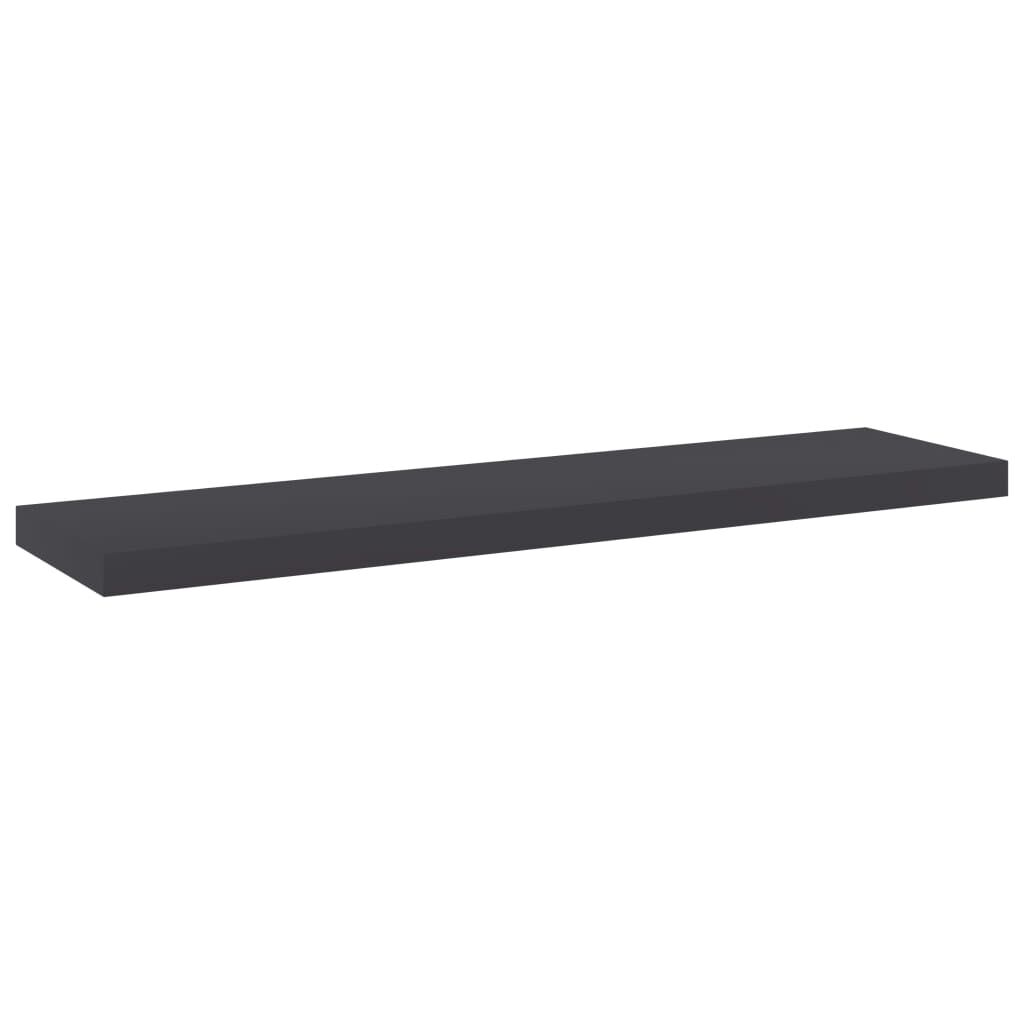 vidaXL Bookshelf Boards 4 pcs Grey 40x10x1.5 cm Engineered Wood