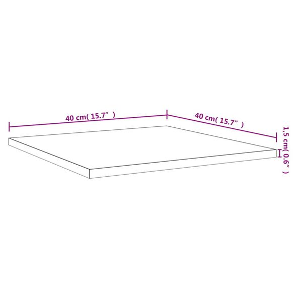 vidaXL Bookshelf Boards 8 pcs High Gloss Black 40x40x1.5 cm Engineered Wood