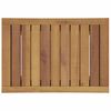 vidaXL Bathroom Side Table 50x35x45 cm Solid Wood Teak