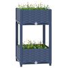 vidaXL Raised Bed 40x40x71 cm Polypropylene